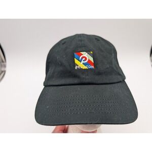 Peloton Homecoming Baseball Cap Black Embroidered Logo Adjustable Hat